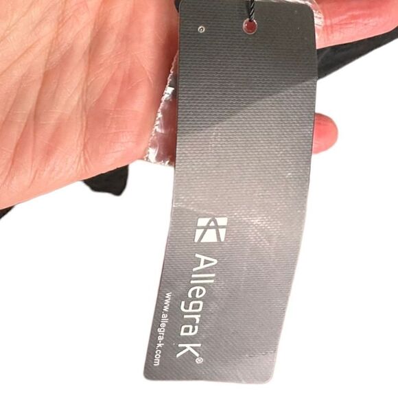 Allegra K Junior's Corduroy V Neck A-Line Bib Overall Pinafore Mini Dress size L - Picture 9 of 13